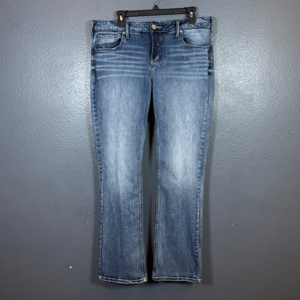 Silver Jeans Co. 32/33 women’s denim baggy jeans WESTERN GLOVE WORKS slim